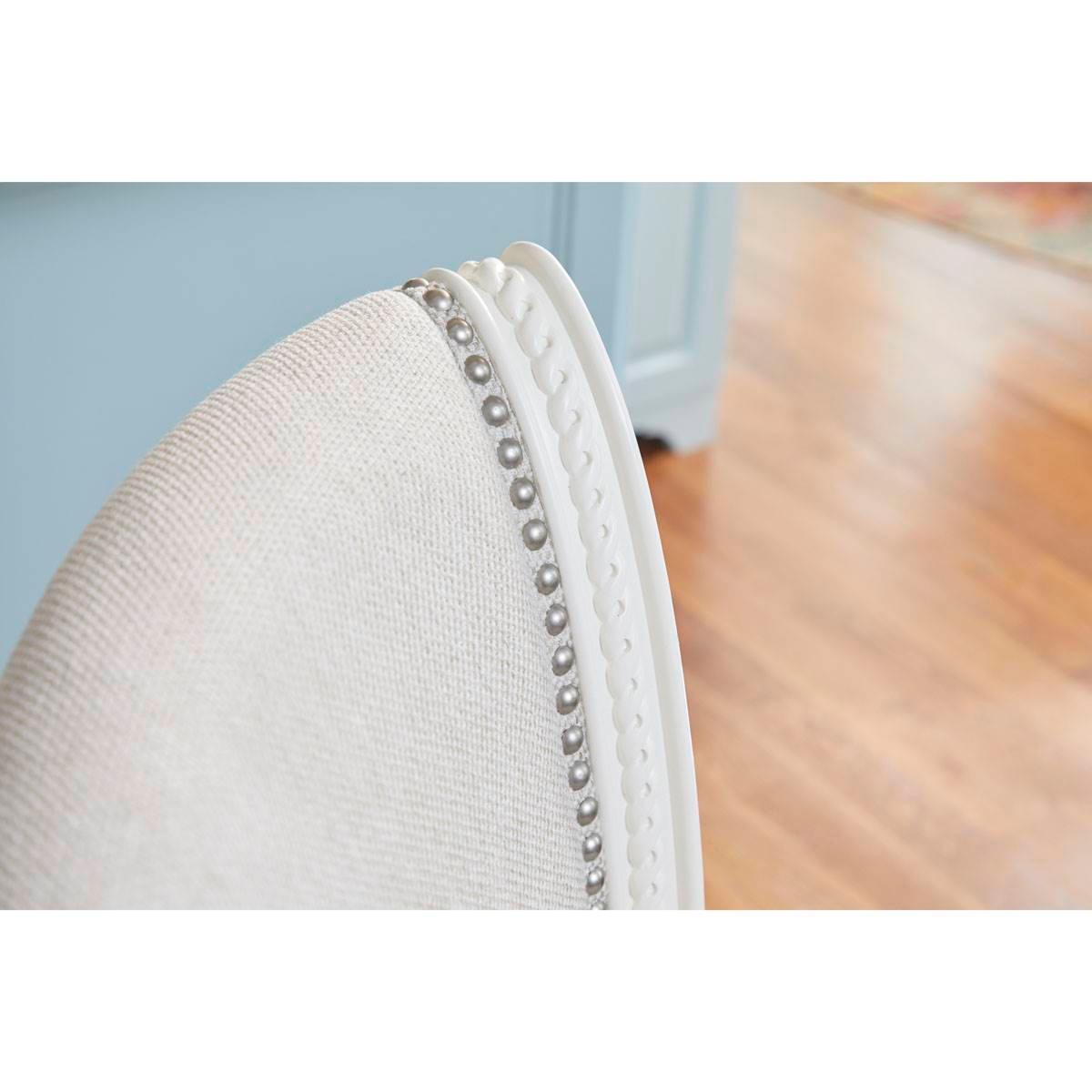New Ridge Home Goods Chapman Counter-Height Barstool - White