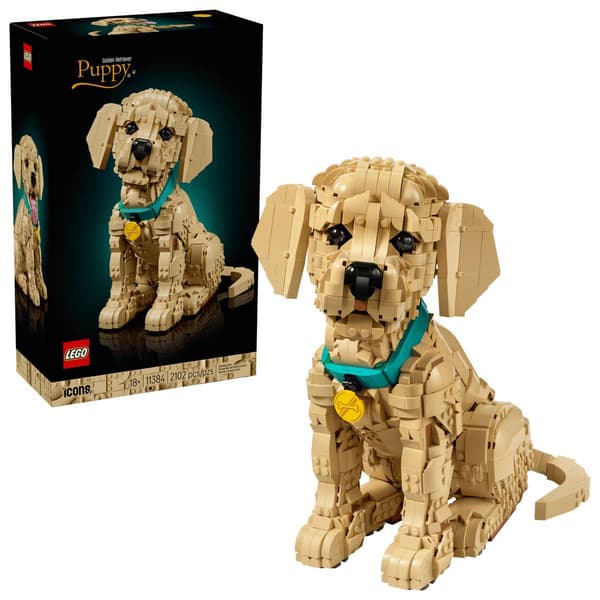 LEGO(R) Icons Golden Retriever Puppy - image 