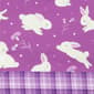 Northlight Seasonal Hopping Bunnies Plaid Easter Oven Mitts - image 4