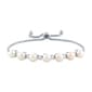 Gemstones Classics(tm) Pearl & White Sapphire Bolo Bracelet - image 1