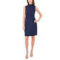 Womens MSK Sleeveless Mock Neck Faux Suede A-Line Dress - image 4