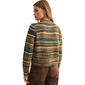 Womens CITY BLUES Long Sleeve Mixed Stripe Pullover Sweater - image 2
