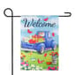 Northlight Seasonal Welcome Blue Pickup Truck with Flowers Flag - image 2
