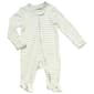Baby Boy &#40;NB-9M&#41; Carters&#40;R&#41; Striped Rib Zipper Footie Pajamas - image 1