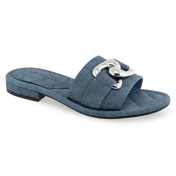 Womens Aerosoles Big Charm Slide Sandals - image 
