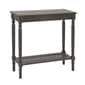 9th & Pike(R) Black Traditional Wood Console Table - image 1