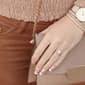 Gemstone Classics™ Sterling 1 3/8kt. Dew Moissanite Halo Ring - image 6
