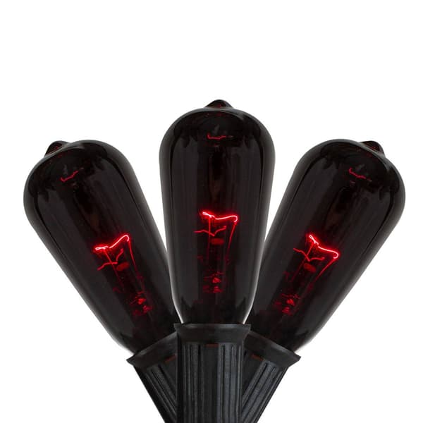 Northlight Seasonal 10ct. Purple Edison Halloween Light Set - image 
