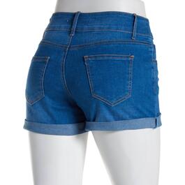 Juniors California Vintage &quot;Bethany&quot; Roll Cuff Denim Shorts