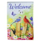 Northlight Seasonal Welcome Birds on a Fence Garden Flag - image 1