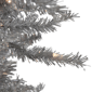 Northlight 7.5ft. Pre-Lit Slim Tinsel Pine Christmas Tree - image 2