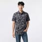 Young Mens VSTR Short Sleeve Stretch Button Down Shirt - Slate - image 1