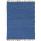 Linon Home Decor Verginia Berber Blue Area Rug - 3x5 - image 1