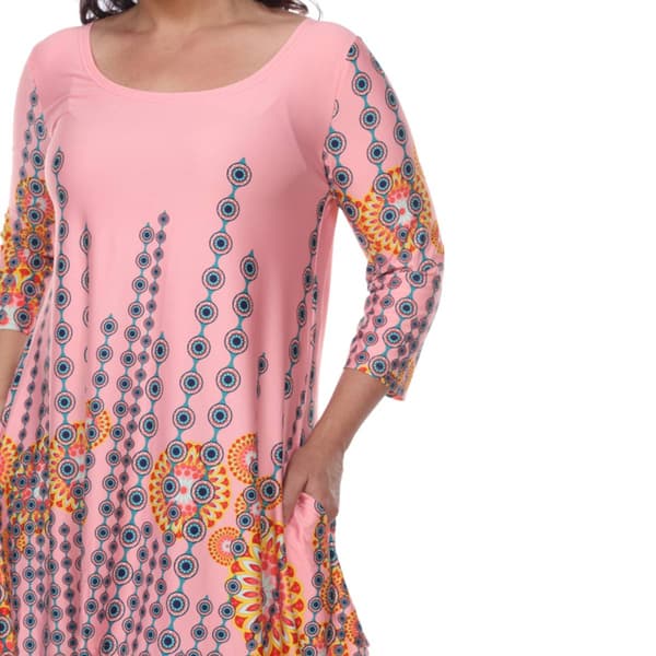 Plus Size White Mark Rella Tunic Top