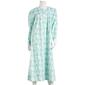 Petite Jasmine Rose Long Sleeve Floral Brushed Flannel Nightgown - image 1