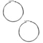Nine West  Silver-Tone Hoop Pierced Earrings - image 1