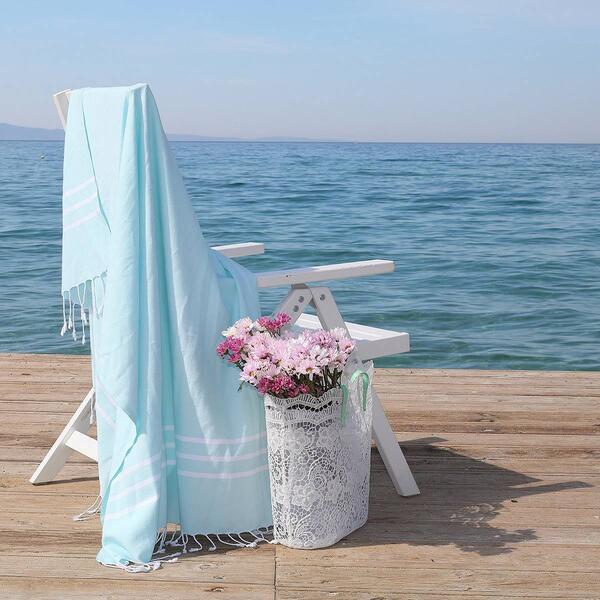Linum Home Textiles Alara Pestemal Beach Towel - Set of 2