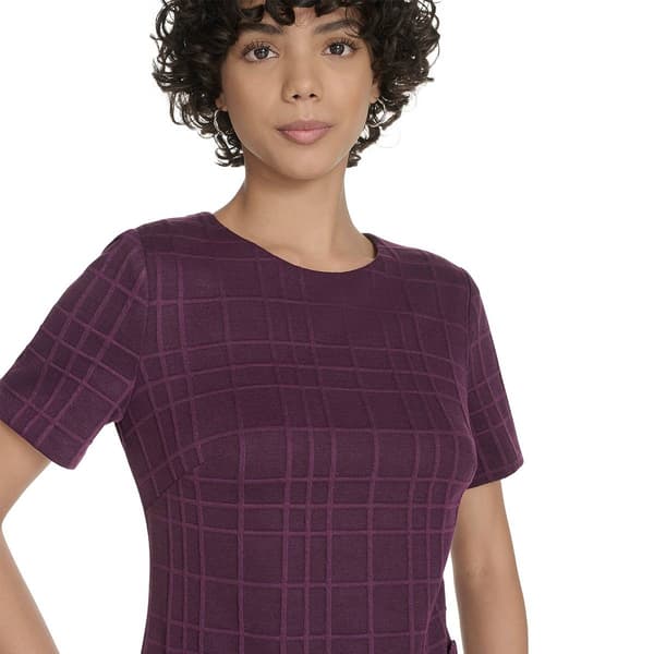 Womens Tommy Hilfiger Short Sleeve Shift Dress w/ Pocket