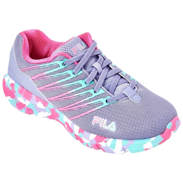 Little Girls Fila Wanderun 2 Mashup Slip On Athletic Sneakers