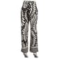 Womens Harlow & Rose Tie Waist Leaf Dot Wide Leg Pants - image 2