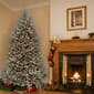 National Tree 7.5ft. Blue Asbury Fir Pre-Lit LED Christmas Tree - image 2