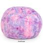 Jaxx Saxx 3ft. Cuddle Faux Fur Bean Bag - Tie Dye - image 4