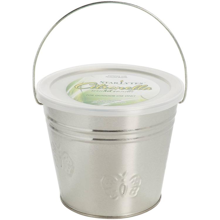 15oz. Galvanized Citronella Candle