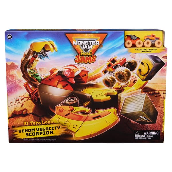 Spin Master Monster Jam El Toro Loco Venom Velocity Scorpion