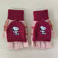 Womens Peanuts Snoopy Plaid Fingerless Gloves - image 2