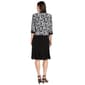 Womens R&M Richards 3/4 Sleeve Pleat Hem Jacket Dress - image 2
