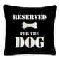 Jordan Manufacturing Reserved for the Dog Outdoor Throw Pillow - image 1