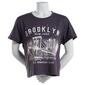 Juniors Attitude Not Included Brooklyn Baby Boxy Graphic Tee - image 1