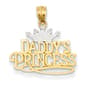 Gold Classics&#40;tm&#41; 14kt. Gold Daddys Princess Pendant - image 1