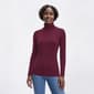 Womens Runway Ready Seamless Long Sleeve Turtleneck Sweater - image 1