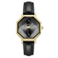 Womens Jessica Simpson 32mm Gold-Tone Watch - JS0110GDBK - image 1