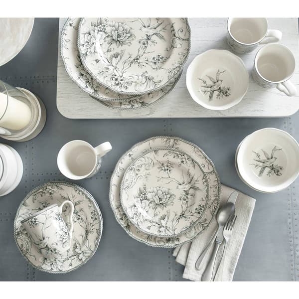 222 Fifth Adelaide 16pc. Round Dinnerware Set