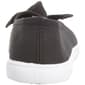 Womens Ashley Blue Canvas with Bow Slip On Flats - image 4