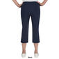 Petite Hearts of Palm Essentials Pull On Solar Tech Crop Capris - image 2