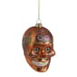 Northlight Seasonal 4in. Day of the Dead Glass Skull Ornament - image 1