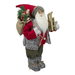 Northlight Standing Santa Carrying Presents Christmas Figure