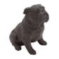 9th & Pike(R) Brown Polystone Bulldog Sculpture - image 1