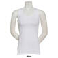 Juniors Aveto Solid Racer Back Tank Top - image 3