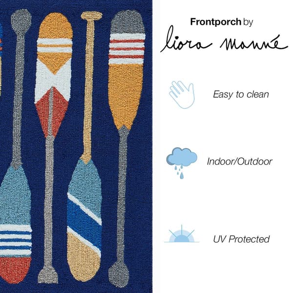 Liora Manne™ Frontporch Paddles Indoor/Outdoor Accent Rug