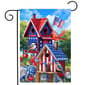 Briarwood Lane Home of the Free Birdhouse Garden Flag - image 1