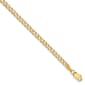 Gold Classics&#40;tm&#41; 2.85mm. 14kt. Semi Solid Curb Link Anklet - image 1
