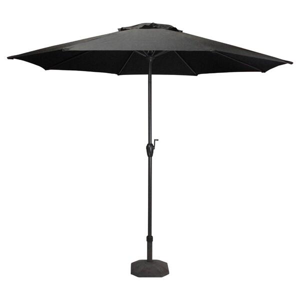 Northlight Seasonal 9ft. Patio Market Umbrella with Hand Crank - image 
