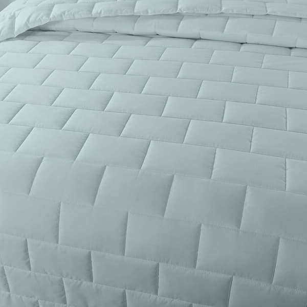 St. James Home Subway Tile Stitch Down Alternative Blanket