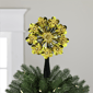 Northlight 5.5in. Gold Snowflake Starburst Christmas Tree Topper - image 1