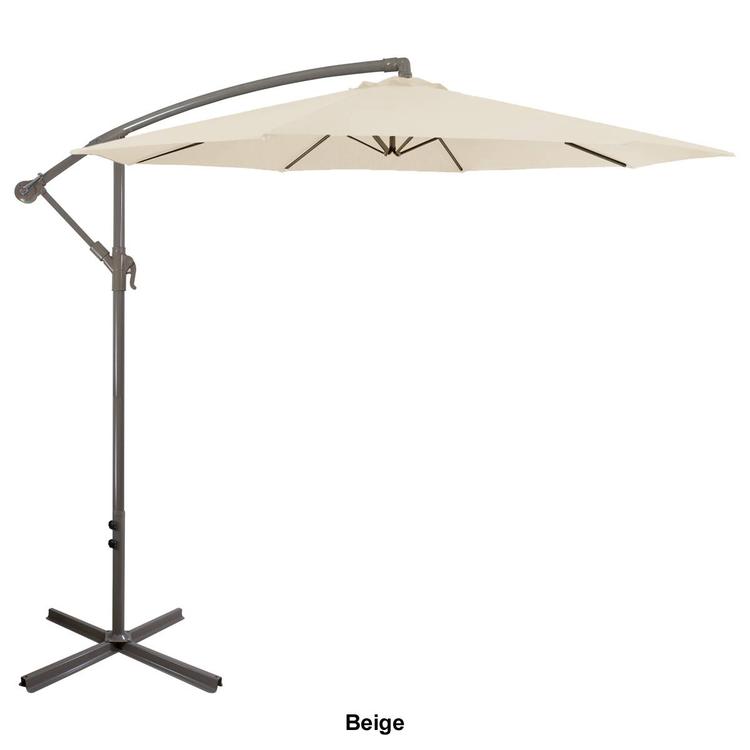 Northlight Seasonal 10ft. Offset Outdoor Patio Umbrella w/ Crank