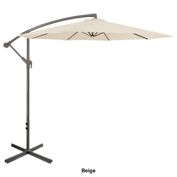 Northlight Seasonal 10ft. Offset Outdoor Patio Umbrella w/ Crank